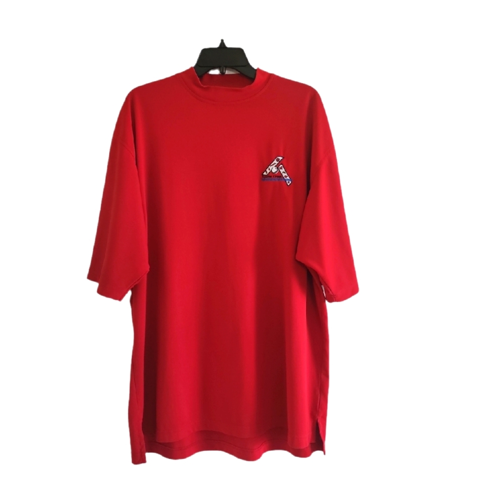 FootJoy Men's Red Crew Neck Polo Size XL